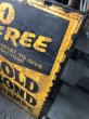 画像9: 【店舗引き取り限定】 Vintage GOLD BOND STAMPS Advertising Large Metal Store Display Sign SET (M547) (9)