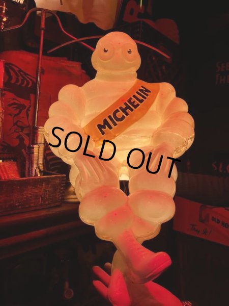 画像2: Vintage Original French MICHELIN Bibendum lamp Large figure French (M554) (2)