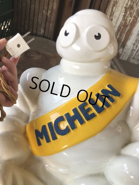 画像9: Vintage Original French MICHELIN Bibendum lamp Large figure French (M554) (9)