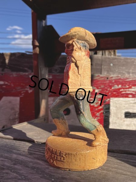画像5: 50s Advertising Hotel Elko Nevada Slot Machine Cowboy figurine (M555) (5)