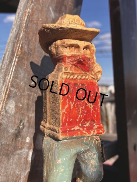 画像9: 50s Advertising Hotel Elko Nevada Slot Machine Cowboy figurine (M555) (9)