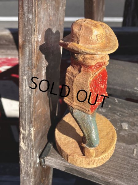 画像8: 50s Advertising Hotel Elko Nevada Slot Machine Cowboy figurine (M555) (8)