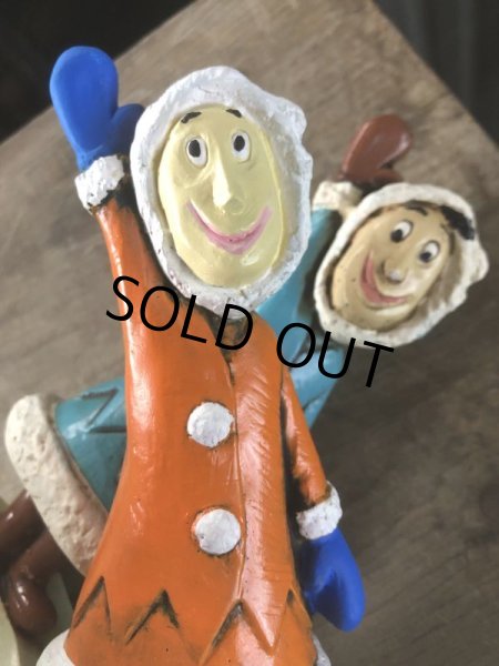 画像13: 50s Vintage Advertising Chicken Charlie Figure Statue Ashtray (M580) (13)