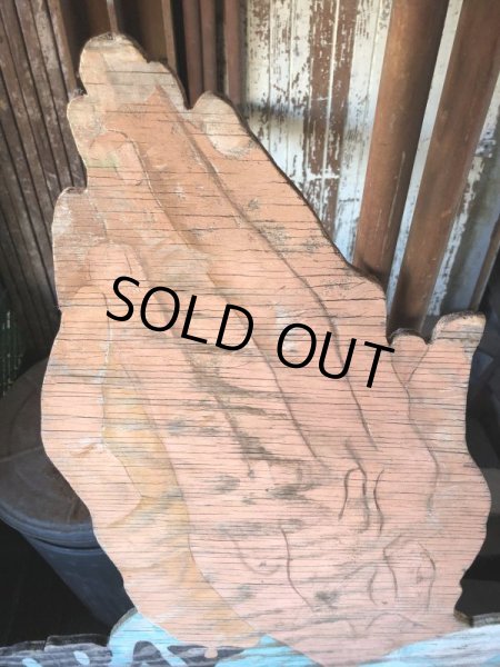 画像7: Wooden Hand Painted Pray for Our Military Display Sign One of a Kind !! (M581) (7)