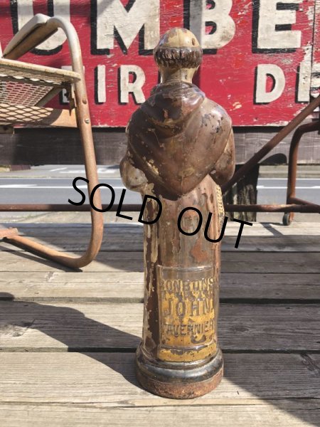 画像9: 1900s Antique Saint Antoine Bonbons John Tavernier Advertising Candy Jar Bottle (M582) (9)