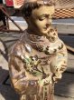 画像16: 1900s Antique Saint Antoine Bonbons John Tavernier Advertising Candy Jar Bottle (M582) (16)