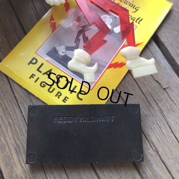 画像10: 〜50s Vintage REDDY KILOWATT Standing Business Card Holder Figure N.O.S (M584) (10)