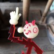 画像3: 〜50s Vintage REDDY KILOWATT Standing Business Card Holder Figure N.O.S (M584) (3)