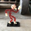 画像1: 〜50s Vintage REDDY KILOWATT Standing Business Card Holder Figure (M587) (1)