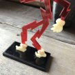 画像4: 〜50s Vintage REDDY KILOWATT Standing Business Card Holder Figure (M589) (4)