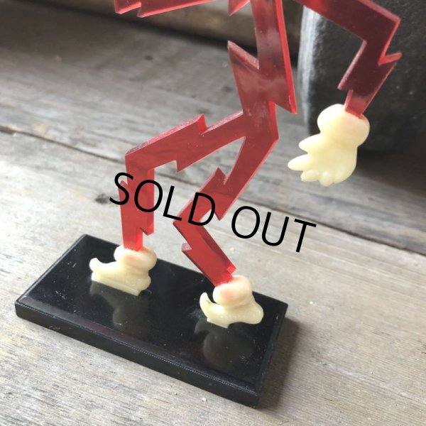 画像4: 〜50s Vintage REDDY KILOWATT Standing Business Card Holder Figure (M589) (4)