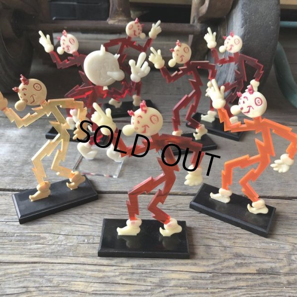 画像11: 〜50s Vintage REDDY KILOWATT Standing Business Card Holder Figure (M587) (11)