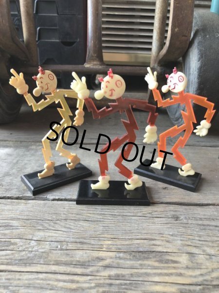 画像12: 〜50s Vintage REDDY KILOWATT Standing Business Card Holder Figure (M588) (12)