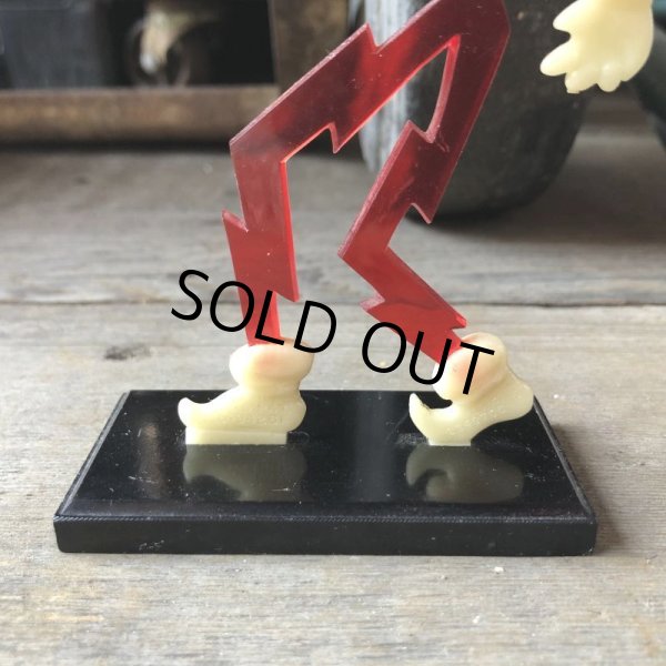 画像5: 〜50s Vintage REDDY KILOWATT Standing Business Card Holder Figure (M589) (5)