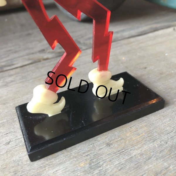 画像10: 〜50s Vintage REDDY KILOWATT Standing Business Card Holder Figure (M589) (10)