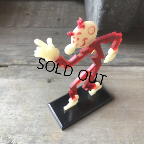 画像2: 〜50s Vintage REDDY KILOWATT Standing Business Card Holder Figure (M588) (2)