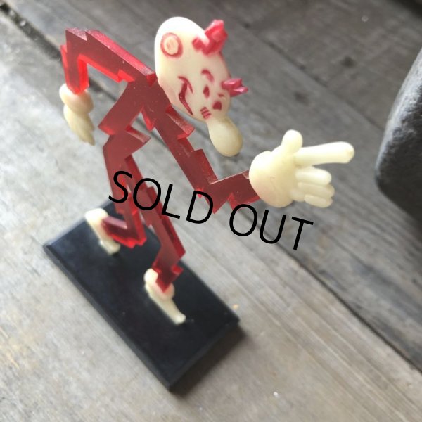 画像7: 〜50s Vintage REDDY KILOWATT Standing Business Card Holder Figure (M588) (7)