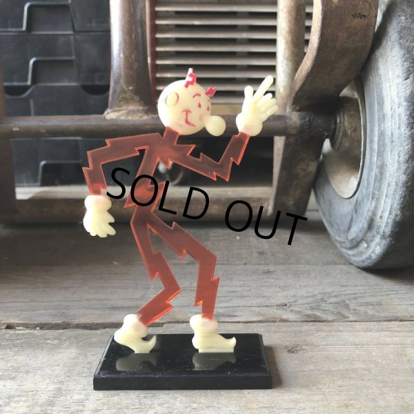 画像7: 〜50s Vintage REDDY KILOWATT Standing Business Card Holder Figure (M585) (7)