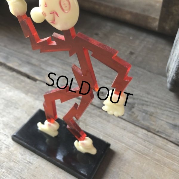画像3: 〜50s Vintage REDDY KILOWATT Standing Business Card Holder Figure (M585) (3)