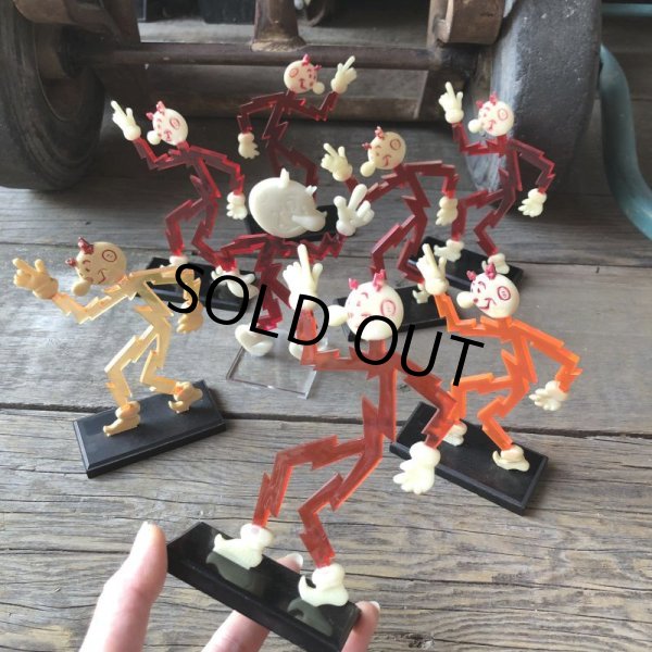 画像13: 〜50s Vintage REDDY KILOWATT Standing Business Card Holder Figure (M589) (13)