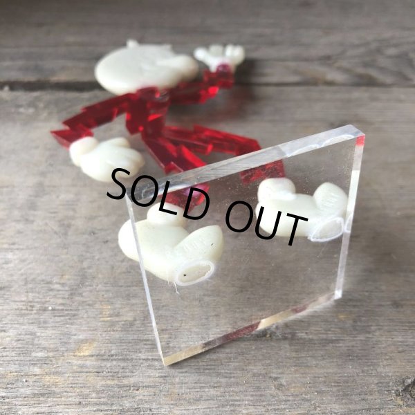 画像11: 60s〜 Vintage REDDY KILOWATT Standing Business Card Holder Figure As is... (M590) (11)