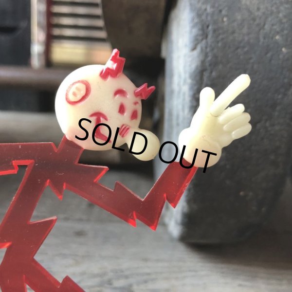 画像8: 〜50s Vintage REDDY KILOWATT Standing Business Card Holder Figure (M588) (8)