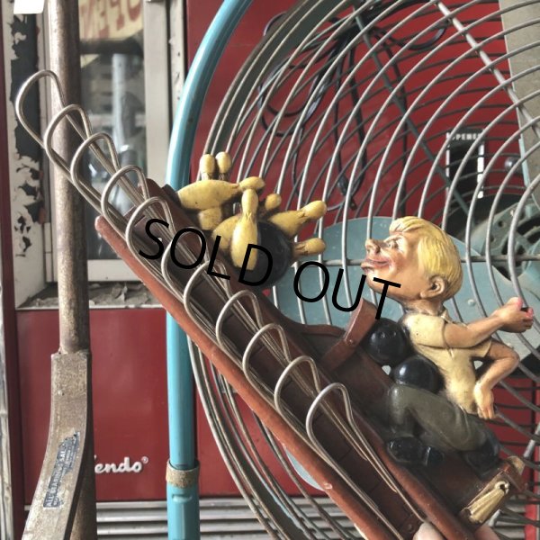 画像13: 50s Vintage Bowling Tie Belt Holder Wall Rack (M591) (13)