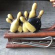 画像3: 50s Vintage Bowling Tie Belt Holder Wall Rack (M591) (3)