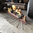 画像5: 50s Vintage Bowling Tie Belt Holder Wall Rack (M591) (5)