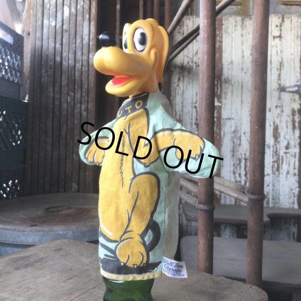 画像2: Vintage Gund Hand Puppet Doll Disney Pluto (M604) (2)