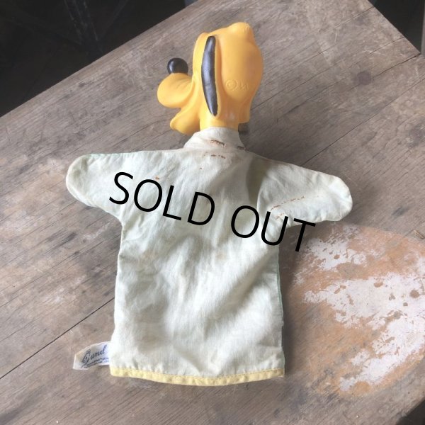 画像9: Vintage Gund Hand Puppet Doll Disney Pluto (M604) (9)