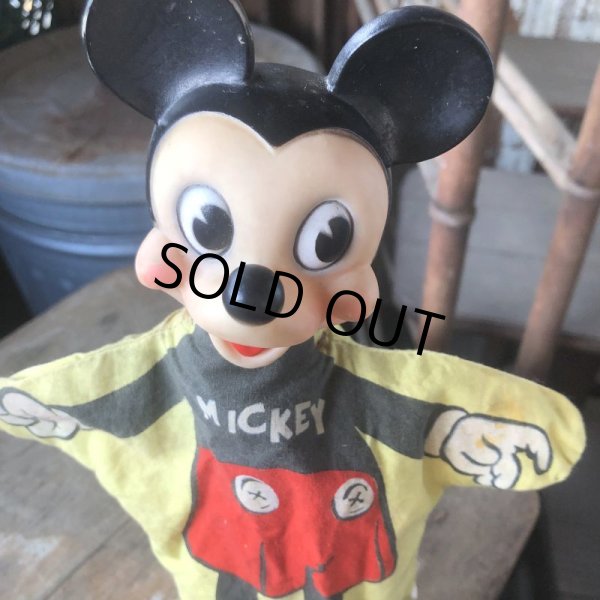 画像10: Vintage Gund Hand Puppet Doll Disney Mickey Mouse (M602) (10)