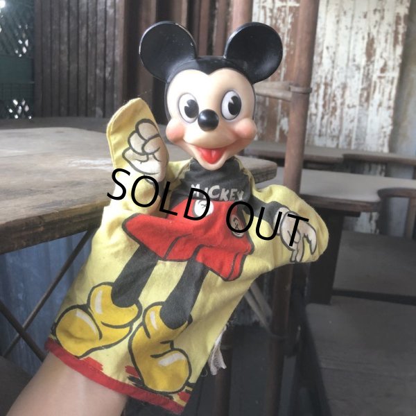 画像14: Vintage Gund Hand Puppet Doll Disney Mickey Mouse (M602) (14)