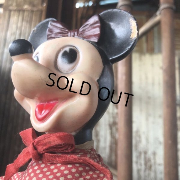 画像7: Vintage Gund Hand Puppet Doll Disney Minnie Mouse (M603) (7)