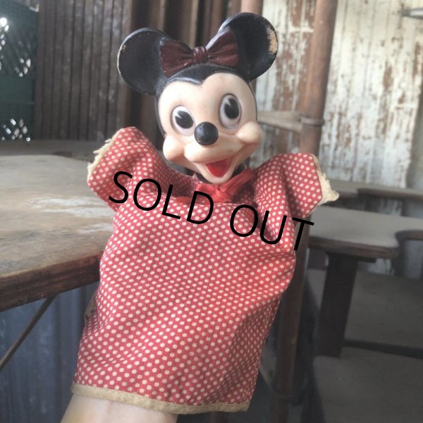 画像12: Vintage Gund Hand Puppet Doll Disney Minnie Mouse (M603) (12)