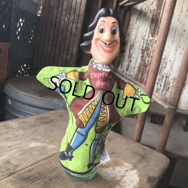 画像12: Vintage Gund Hand Puppet Doll Disney Peter Pan , Wendy , Captain Hook SET (M603) (12)