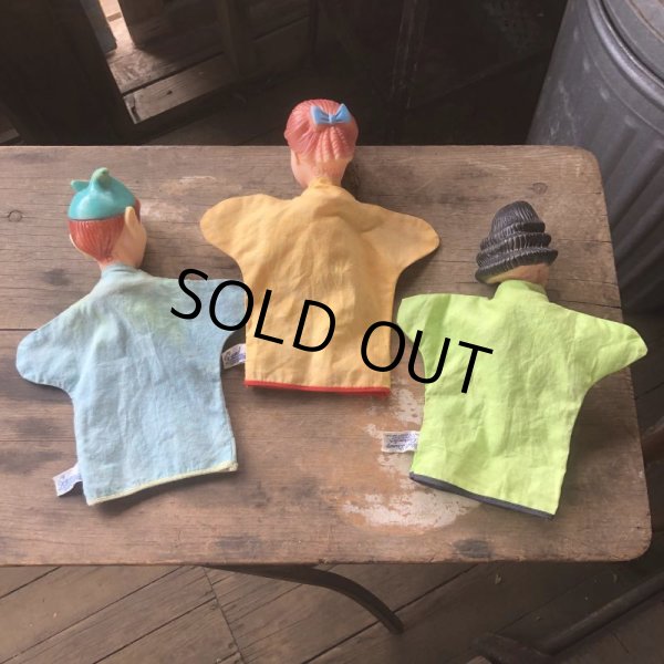 画像19: Vintage Gund Hand Puppet Doll Disney Peter Pan , Wendy , Captain Hook SET (M603) (19)