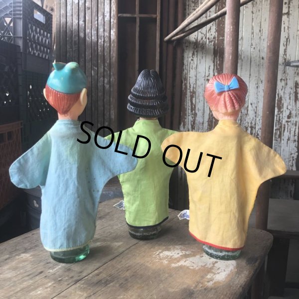 画像3: Vintage Gund Hand Puppet Doll Disney Peter Pan , Wendy , Captain Hook SET (M603) (3)