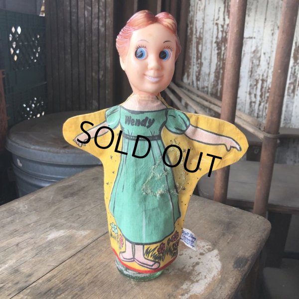 画像10: Vintage Gund Hand Puppet Doll Disney Peter Pan , Wendy , Captain Hook SET (M603) (10)