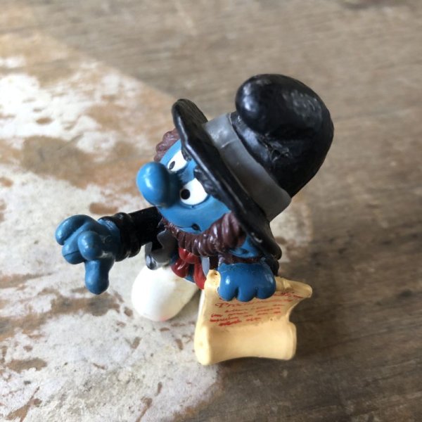 画像5: Vintage Smurf PVC  Lincoln (M608) (5)