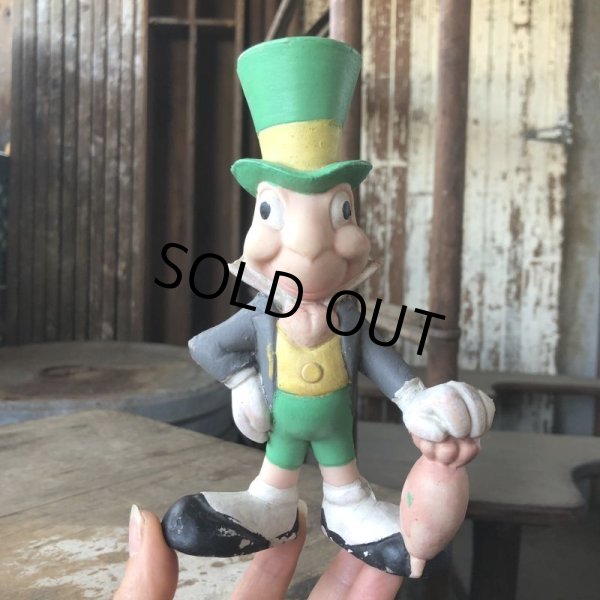 画像11: Vintage Disney Pinocchio Jiminy Cricket Rubber Doll (M615)  (11)