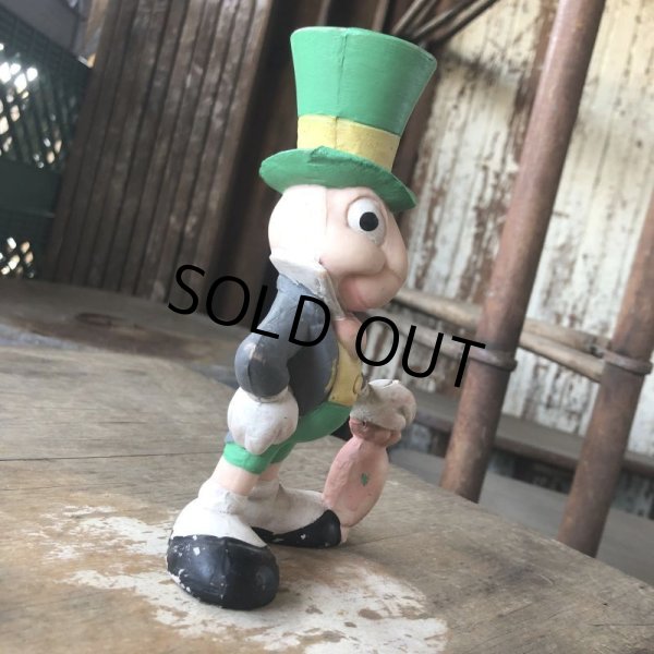 画像5: Vintage Disney Pinocchio Jiminy Cricket Rubber Doll (M615)  (5)
