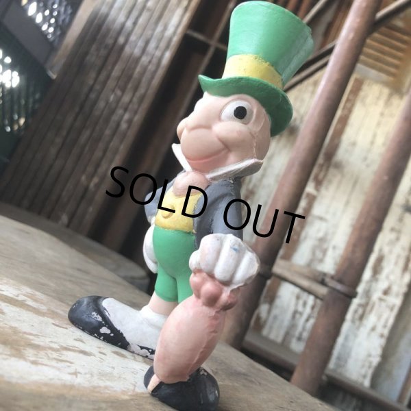 画像3: Vintage Disney Pinocchio Jiminy Cricket Rubber Doll (M615)  (3)