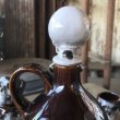 画像22: 50s Vintage SKULL " LAY OFF " Poison Decanter Bottle w/Shot Glass (B618) (22)