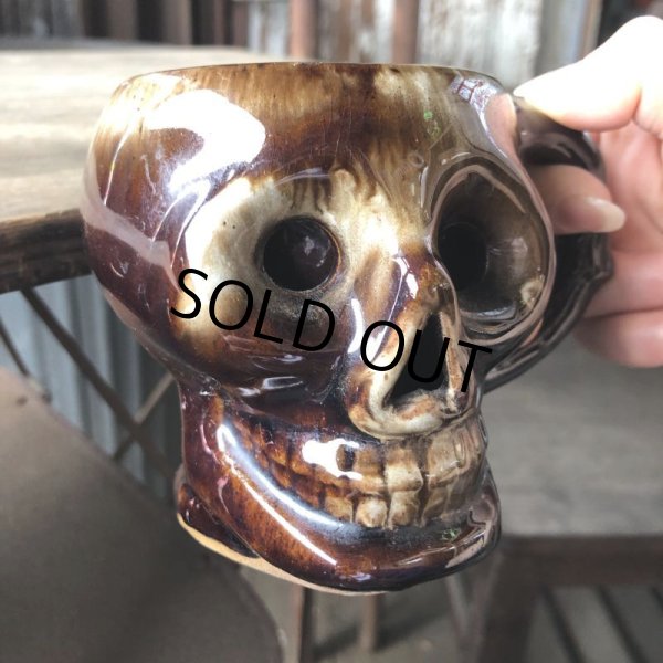 画像3: 50s MADE IN JAPAN Skull Mug (M620) (3)