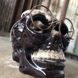 画像15: 50s MADE IN JAPAN Skull w/Glasses Ceramic Ashtray (M621) (15)