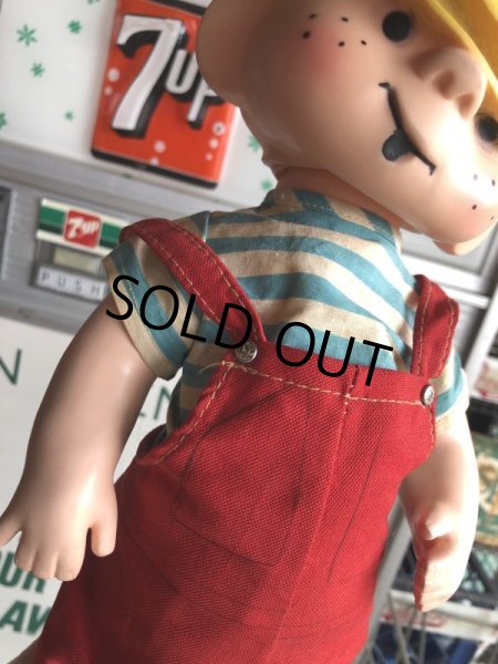 画像11: 50s Vintage Dennis The Menace Vinyl Doll (M622) (11)