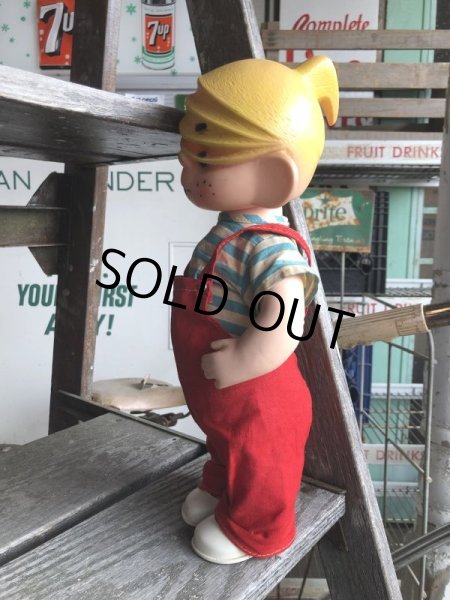 画像2: 50s Vintage Dennis The Menace Vinyl Doll (M622) (2)