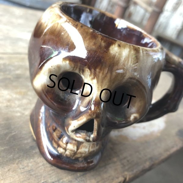 画像17: 50s MADE IN JAPAN Skull Mug (M620) (17)