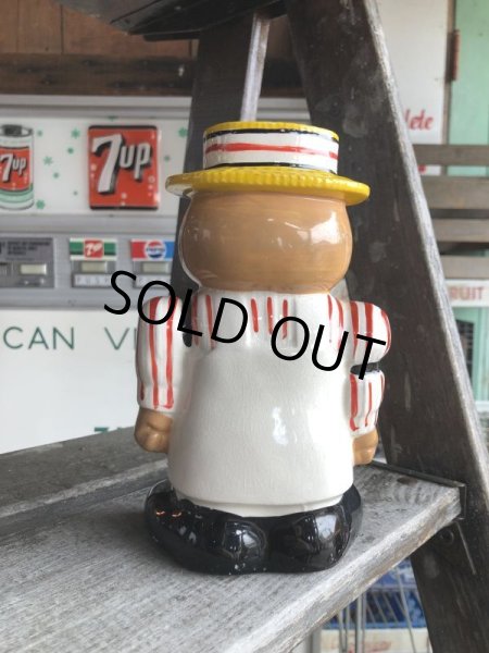 画像3: Vintage Advertising Trunz Butcher Ceramic Coin Bank Brooklyn N.Y (M624) (3)